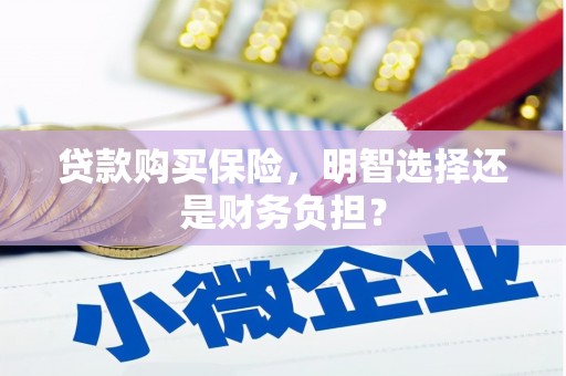 拱墅贷款购买保险，明智选择还是财务负担？