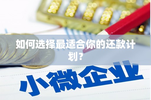 拱墅如何选择最适合你的还款计划？