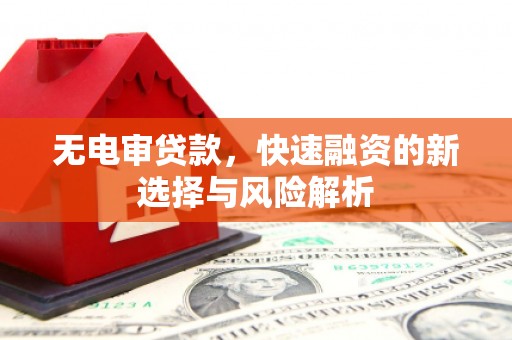 拱墅无电审贷款，快速融资的新选择与风险解析