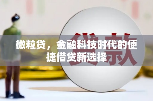 拱墅微粒贷，金融科技时代的便捷借贷新选择